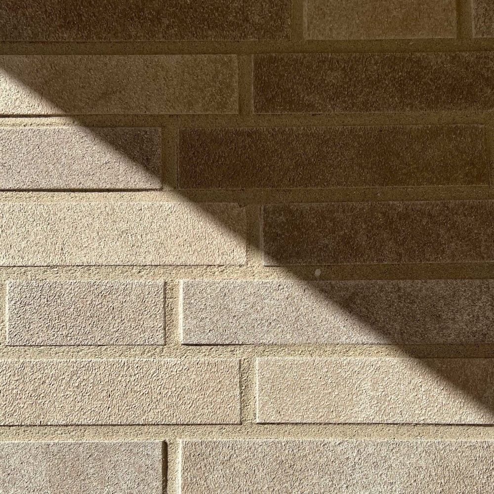 Dark Grey Brick Facade